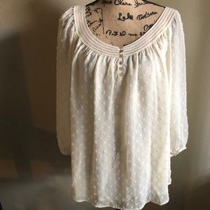 ♥️ DANIEL RAINN LS Peasant Blouse - XL